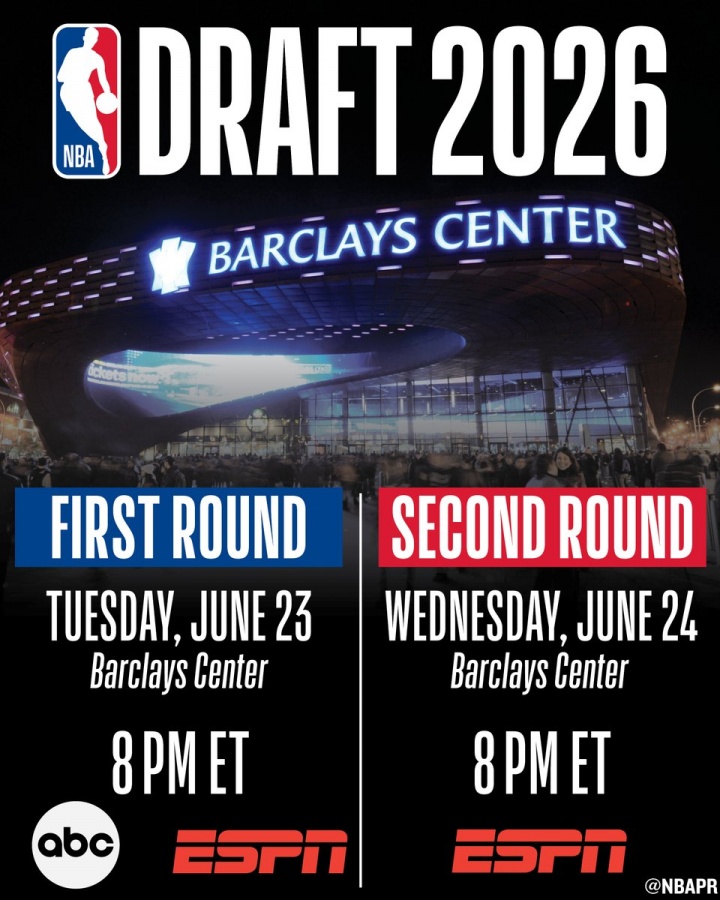 IQIYI app-超级大年来了!26年NBA选秀大会定档:6月24日首轮 25日次轮